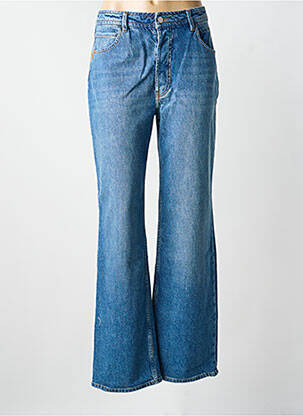 Blugi cu croială dreaptă albastru REIKO femeie