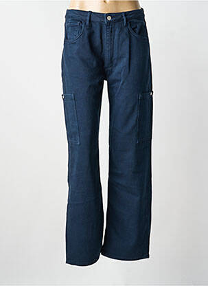 Blugi cu croială dreaptă albastru REIKO femeie