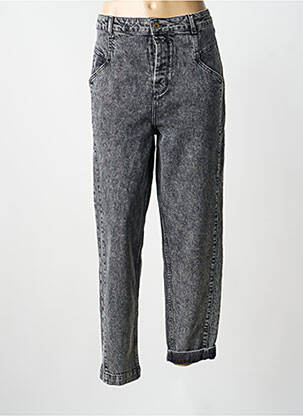 Blugi boyfriend negru REIKO femeie