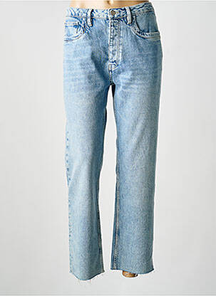 Blugi cu croială dreaptă albastru REIKO femeie