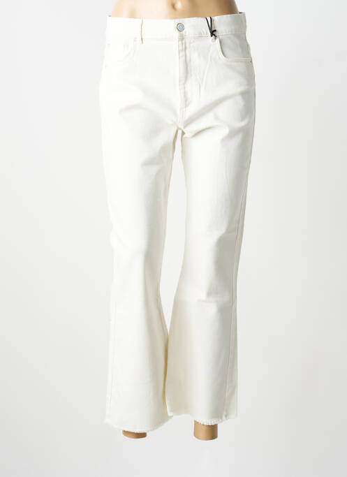 Blugi bootcut bej IKKS femeie