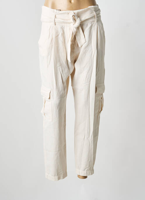 Pantalon cargo bej IKKS femeie