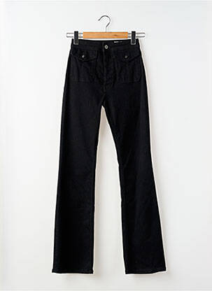 Blugi cu croială evazată negru REIKO femeie