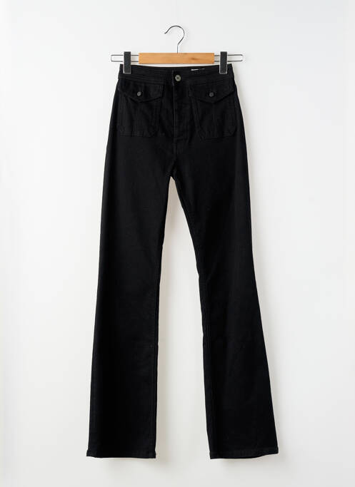 Blugi cu croială evazată negru REIKO femeie