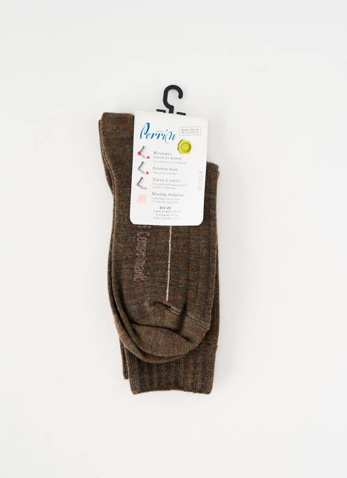 Șosete maro PERRIN bărbat