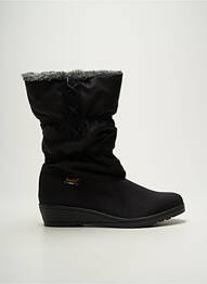 Cizme umplută toc de 4 la 6 cm negru SAMITEX femme