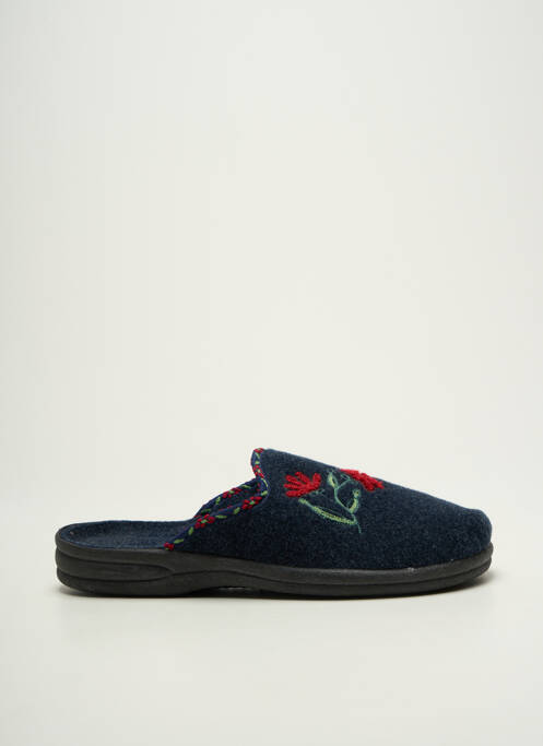 Papuci/Pantofi de casă albastru FARGEOT femeie