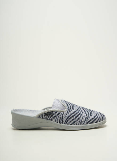 Papuci/Pantofi de casă argintiu FARGEOT femeie