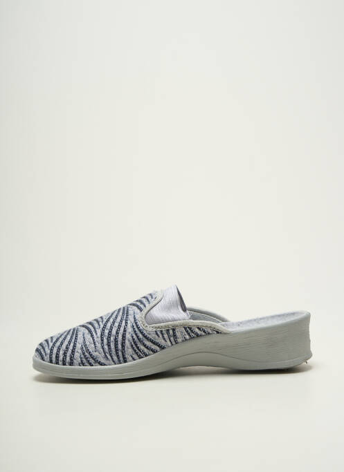 Papuci/Pantofi de casă argintiu FARGEOT femeie