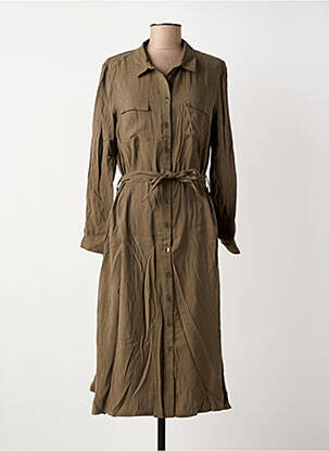 Rochie midi verde LE PETIT BAIGNEUR femeie