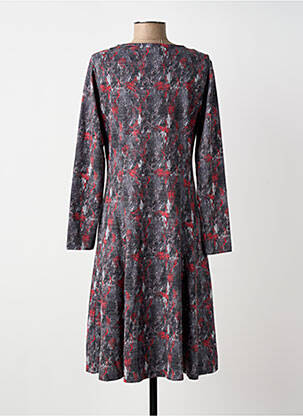 Rochie midi mâneci lungi mâneci lungi gri DAMART femeie