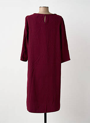 Rochie midi mâneci lungi mâneci lungi violet DAMART femeie