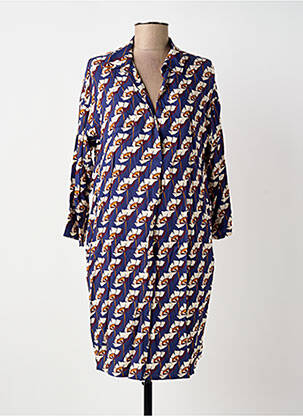 Rochie midi albastru LE PETIT BAIGNEUR femeie