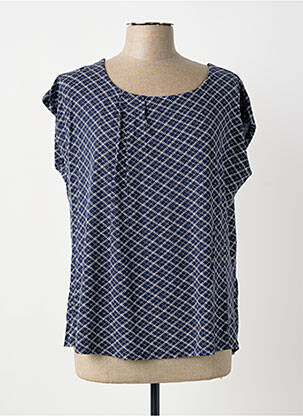 Top albastru SHEEGO femeie