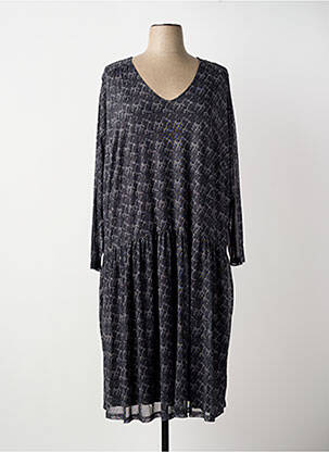 Rochie midi mâneci lungi mâneci lungi negru SHEEGO femeie