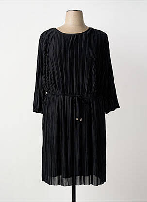 Rochie midi mâneci lungi mâneci lungi negru DAMART femeie