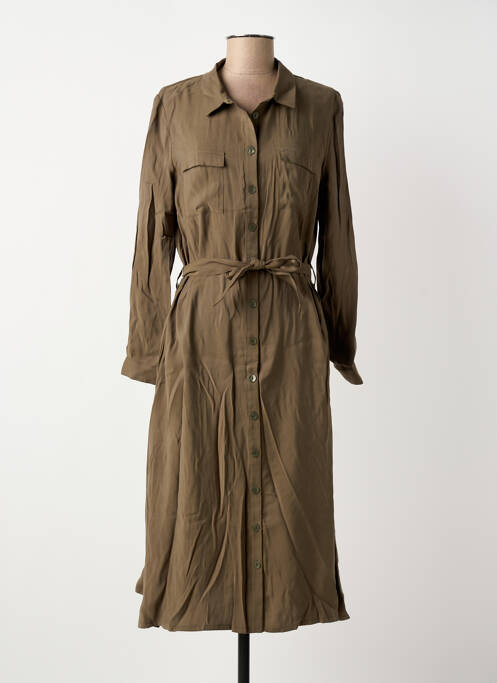 Rochie midi verde LE PETIT BAIGNEUR femeie