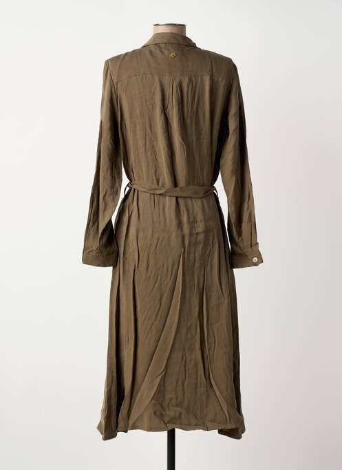 Rochie midi verde LE PETIT BAIGNEUR femeie