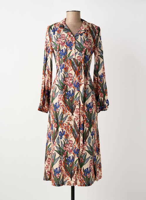 Rochie midi bej LE PETIT BAIGNEUR femeie