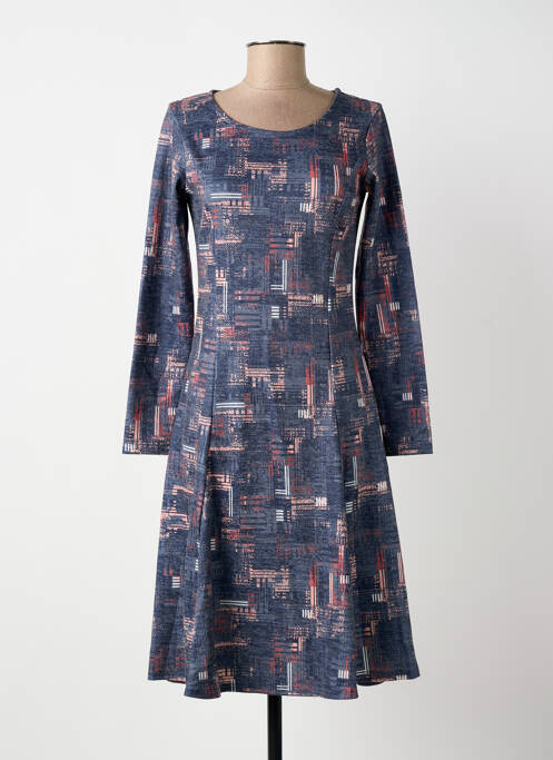 Rochie midi albastru DAMART femeie