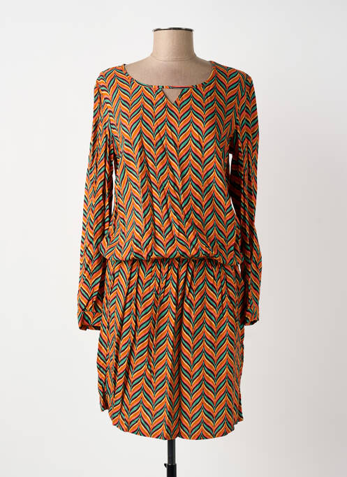 Rochie midi portocaliu LE PETIT BAIGNEUR femeie