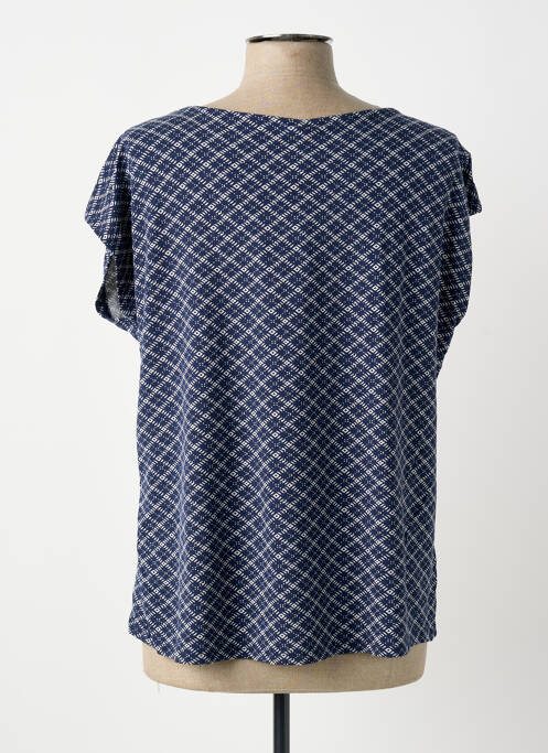 Top albastru SHEEGO femeie