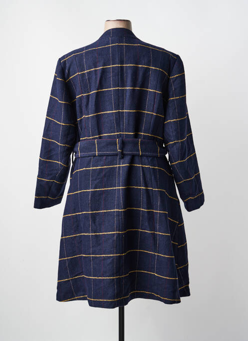 Palton lung albastru SHEEGO femeie