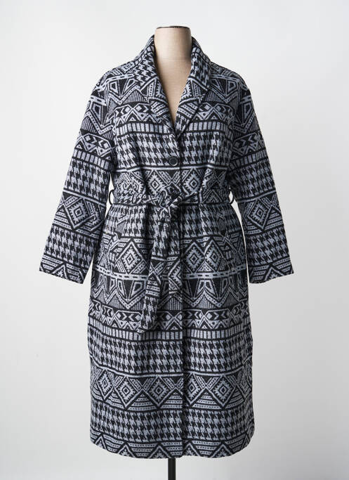 Palton lung negru SHEEGO femeie