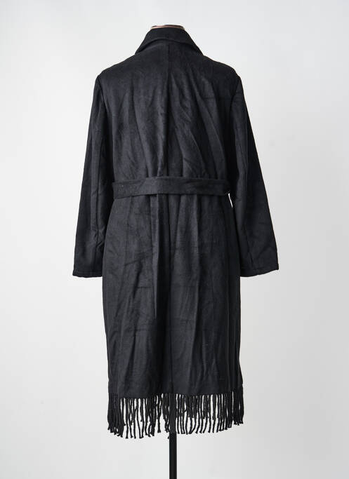 Palton lung negru SHEEGO bărbat