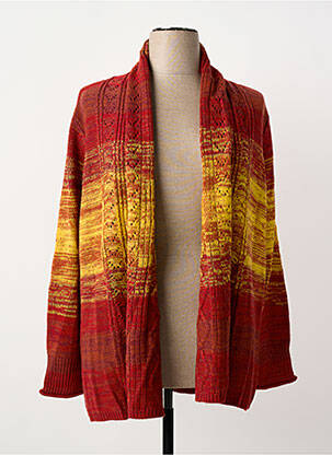 Vestă cu mâneci lungi roșu SHEEGO femeie