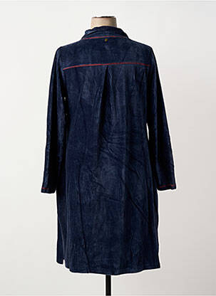 Rochie midi mâneci lungi mâneci lungi albastru SHEEGO femeie