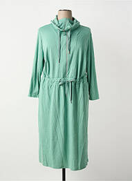 Rochie midi mâneci lungi mâneci lungi verde SHEEGO femme