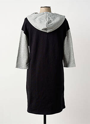 Rochie scurtă mâneci 3/4 mâneci 3/4 negru SHEEGO femeie