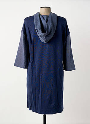 Rochie scurtă mâneci 3/4 mâneci 3/4 albastru SHEEGO femeie