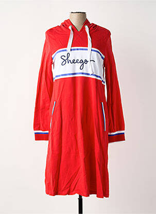 Rochie midi roșu SHEEGO femeie