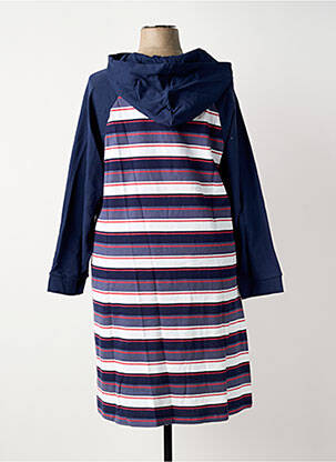 Rochie midi mâneci lungi mâneci lungi albastru SHEEGO femeie