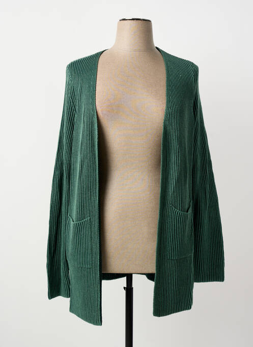 Vestă cu mâneci lungi verde SHEEGO femeie