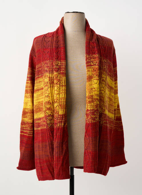 Vestă cu mâneci lungi roșu SHEEGO femeie