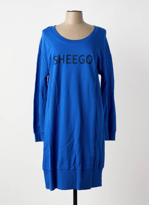 Rochie midi albastru SHEEGO femeie