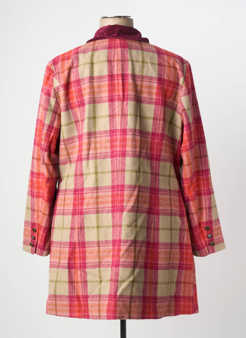 Palton lung roz SHEEGO femeie