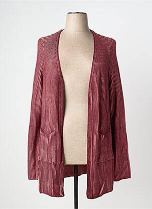 Vestă cu mâneci lungi roz SHEEGO femeie