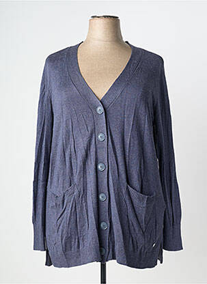 Vestă cu mâneci lungi albastru SHEEGO femeie