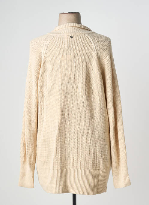 Vestă cu mâneci lungi bej SHEEGO femeie