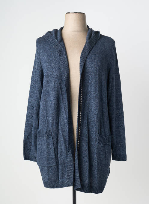 Vestă cu mâneci lungi albastru SHEEGO femeie