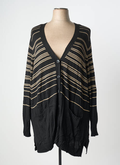 Vestă cu mâneci lungi negru SHEEGO femeie