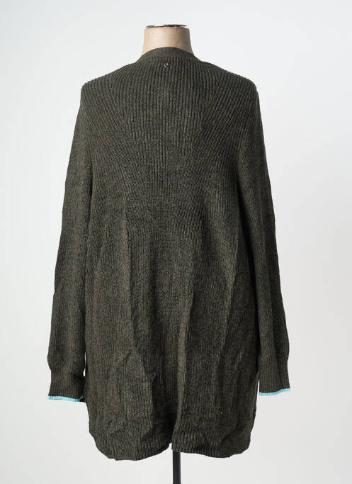 Vestă cu mâneci lungi verde SHEEGO femeie