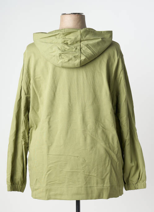 Hanorac cu glugă verde SHEEGO femeie