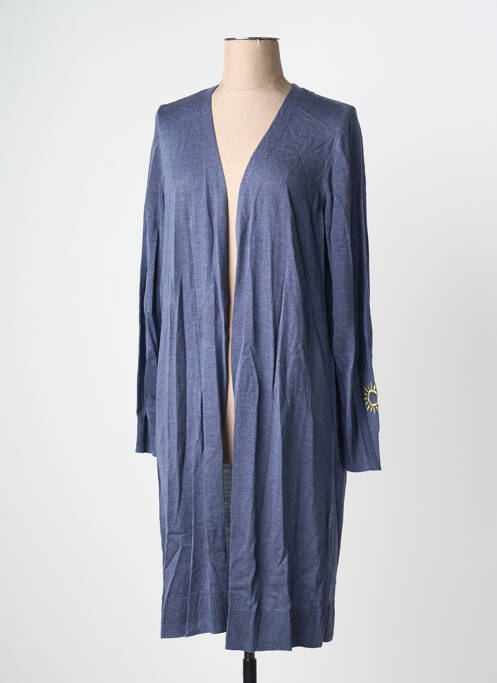 Vestă cu mâneci lungi albastru SHEEGO femeie