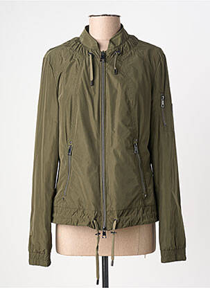 Jachete casual guler rotund verde BARBARA LEBEK femeie
