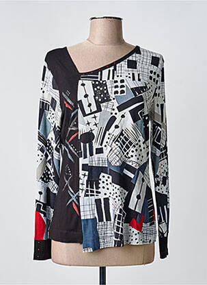 Tricou mâneci lungi mâneci lungi negru DOLCEZZA femeie